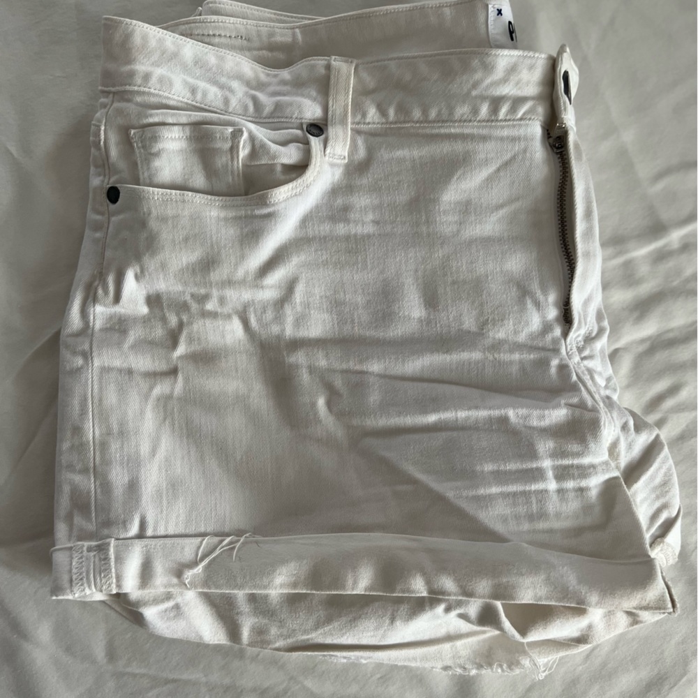 Paige White Jean Shorts